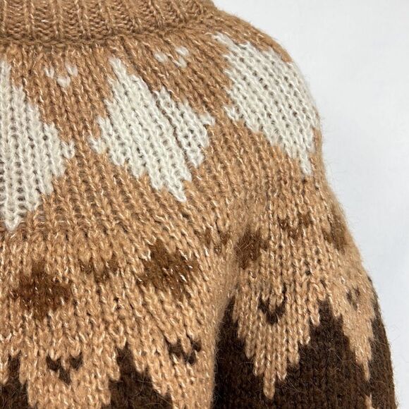 Vero Moda Filippa o-neck Nordic Sweater birch tan NWT size small - Picture 11 of 16